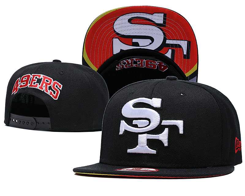 49ers Fresh Logo Black Adjustable Hat GS,We sell and wholesale 49ers Fresh Logo Black Adjustable Hat GS on line form chian!